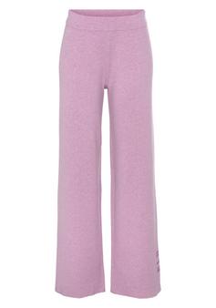 ELBSAND Strickhose Freizeithose Damen Rosa