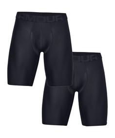 Under Armour Tech 9in Boxershort 2er Pack Boxershorts Herren schwarz