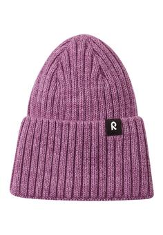 Rückansicht von reima Villaisa Beanie Kinder Mauve Pink