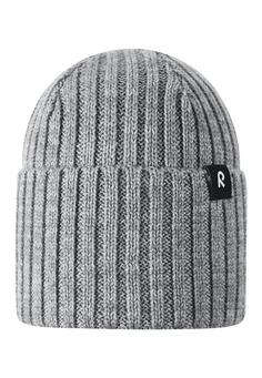 reima Villaisa Beanie Kinder Melange grey