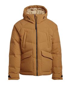 adidas Big Baffle Winterjacke Sweatjacke Herren braun