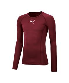 PUMA LIGA Baselayer Longsleeve Funktionsshirt rotweiss