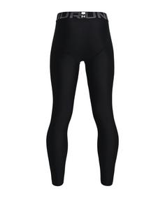 Rückansicht von Under Armour HG Tight Kids Funktionshose Kinder schwarz