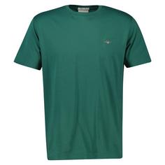 GANT T-Shirt T-Shirt Herren Grün (Woody)