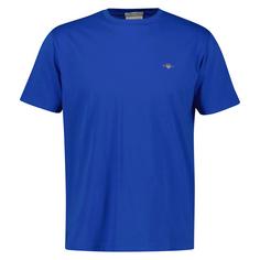 GANT T-Shirt T-Shirt Herren Blau (Lapis)