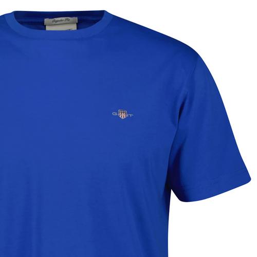 Rückansicht von GANT T-Shirt T-Shirt Herren Blau (Lapis)