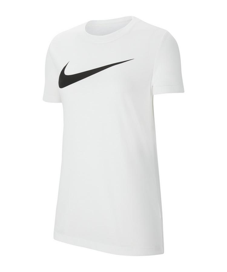 Nike Nike Park 20 T-Shirt Swoosh Damen T-Shirt Damen - weissschwarz - 0 | SportScheck