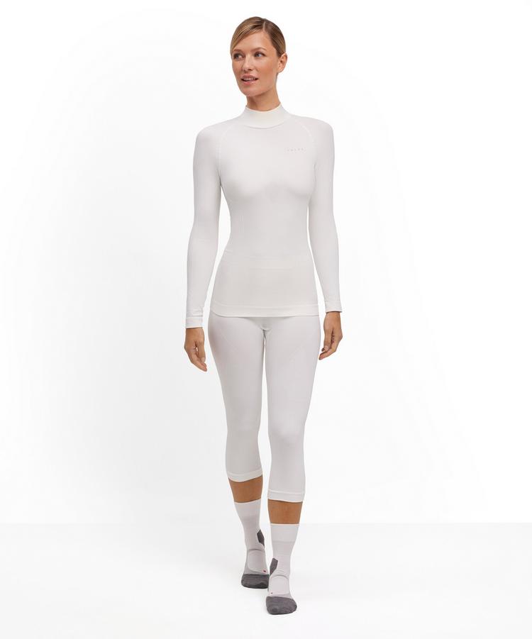 Falke Falke W Longsleeved Shirt Turtleneck w Funktionsshirt Damen - white (2860) - 0 | SportScheck