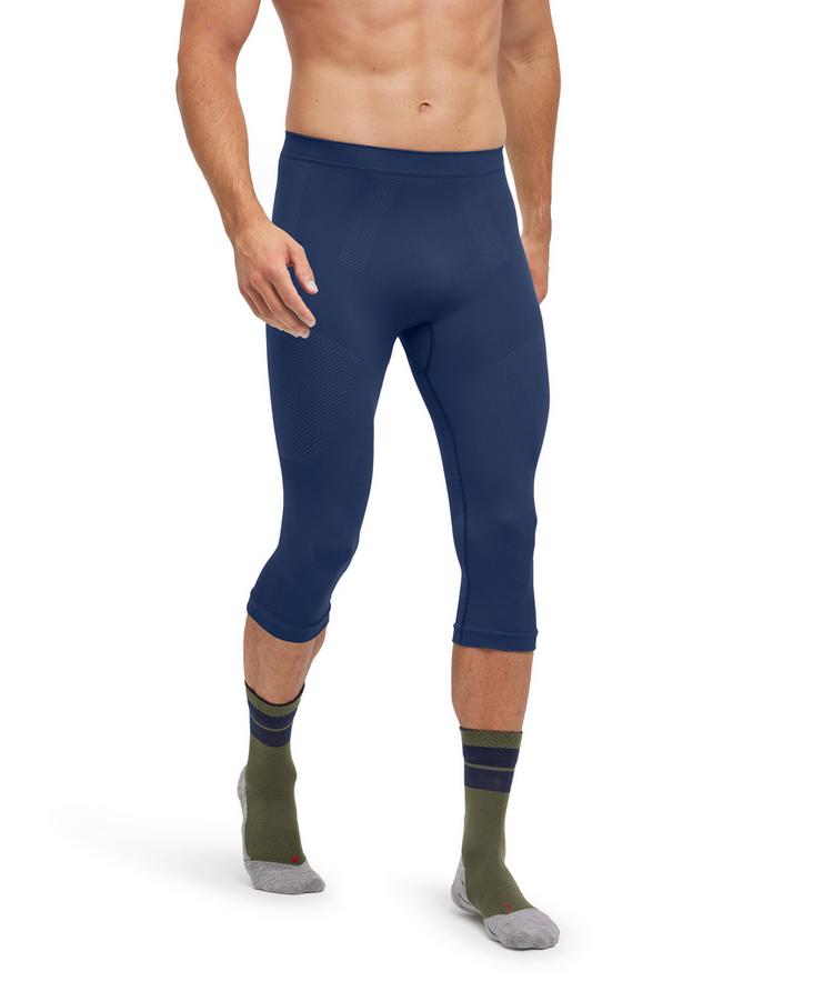 Falke Falke W 3/4 Tights m Funktionsunterhose Herren - space blue (6116) - 0 | SportScheck