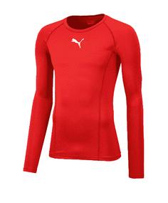 PUMA LIGA Baselayer Longsleeve Funktionsshirt rot