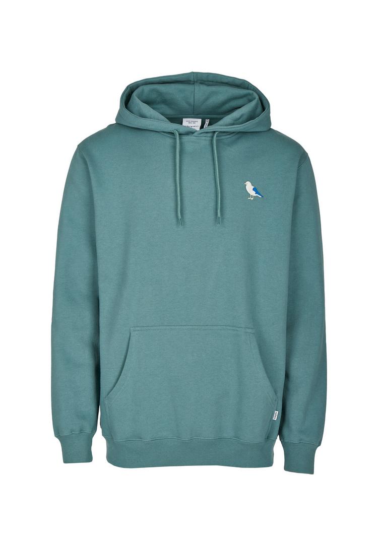 Cleptomanicx Cleptomanicx Hooded Embro Gull 2 Kapuzenshirt Herren - North Atlantic - 0 | SportScheck