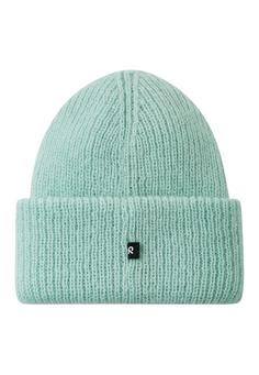 Rückansicht von reima Pilvinen Beanie Kinder Cool green