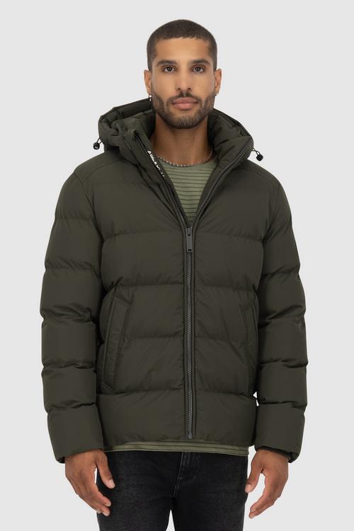 Rückansicht von ALIFE AND KICKIN DamianAK A Winterjacke Herren coal black