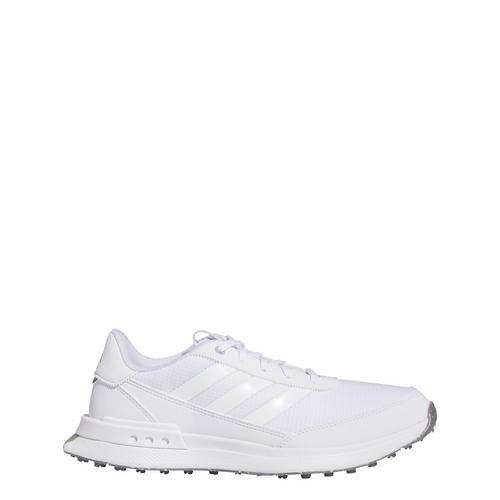 Rückansicht von adidas Women's S2G Spikeless 24 Golfschuh Multifunktionsschuhe Damen Cloud White / Cloud White / Charcoal