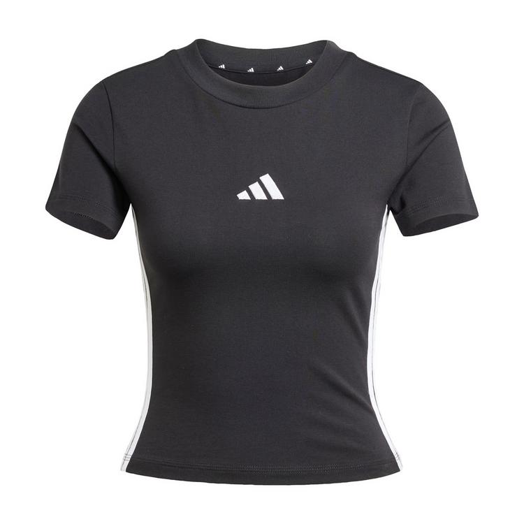 adidas adidas 3S T-Shirt Damen - black-white - 0 | SportScheck