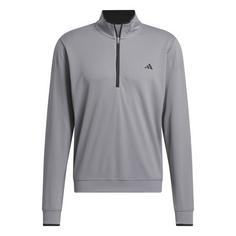 adidas Lightweight Half-Zip Oberteil Sweatshirt Herren Grey Three