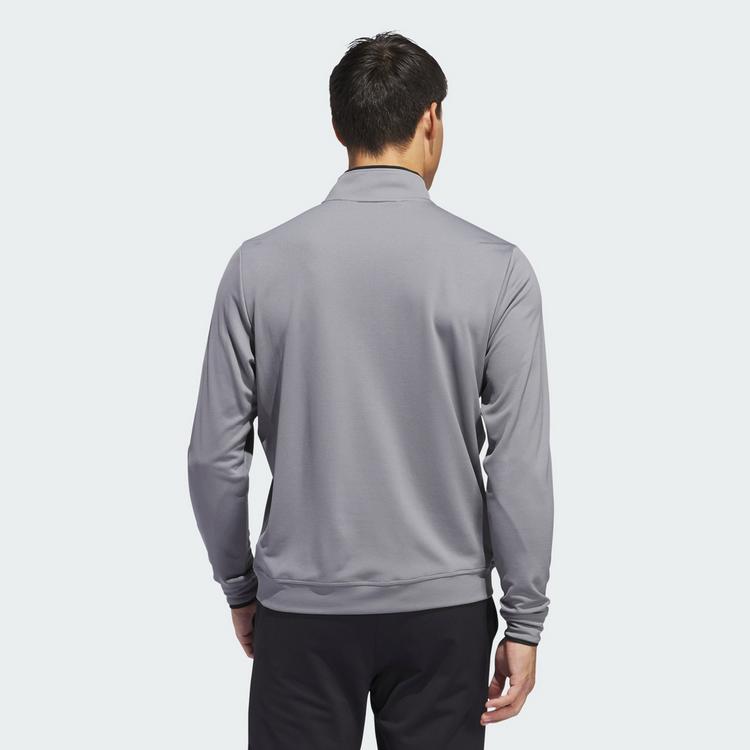 adidas adidas Lightweight Half-Zip Oberteil Sweatshirt Herren - Grey Three - 1 | SportScheck
