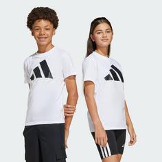 Rückansicht von adidas Essentials Kids T-Shirt Funktionsshirt Kinder White / Black