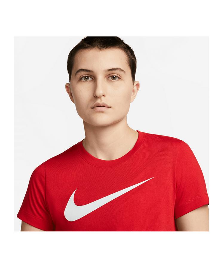 Nike Nike Park 20 T-Shirt Swoosh Damen T-Shirt Damen - rotweiss - 2 | SportScheck