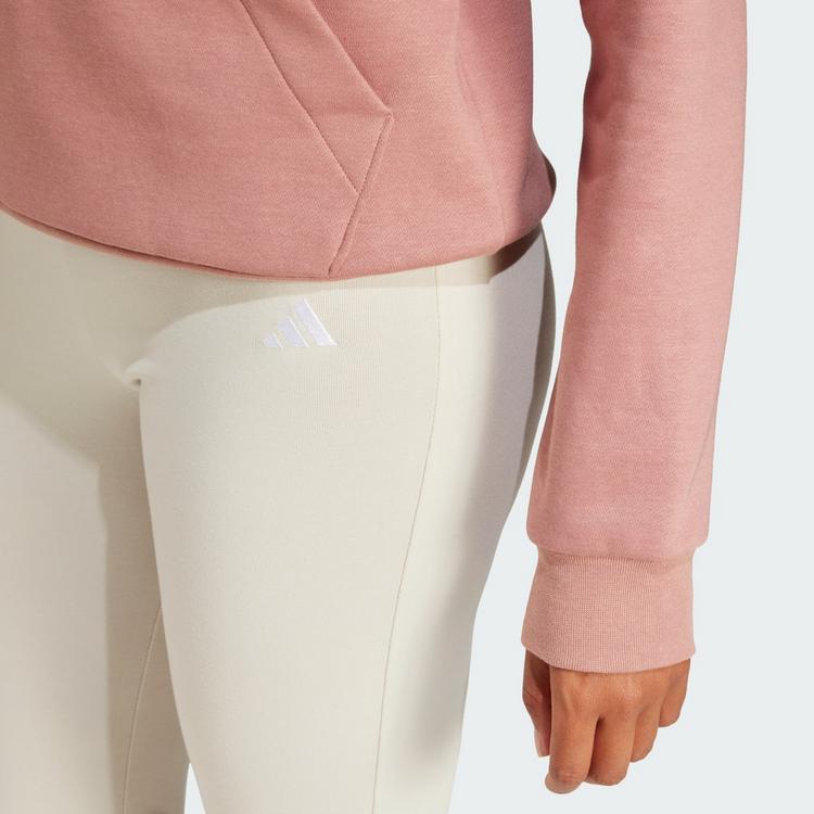 adidas adidas Essentials Small Logo Flared Leggings Leggings Damen - Beige / White - 1 | SportScheck