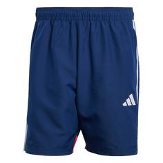 adidas Tiro 25 Essentials Woven Shorts Fußballshorts Herren Team Navy / Red