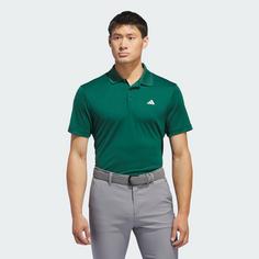 Rückansicht von adidas Adi Performance Poloshirt Funktionsshirt Herren Collegiate Green