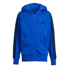 adidas Essentials Kids Kapuzenjacke Hoodie Kinder Royal Blue / Black