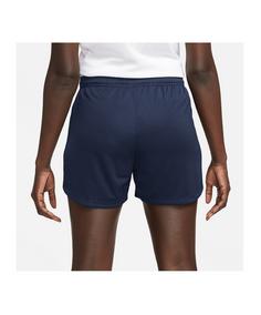 Rückansicht von Nike Park 20 Knit Short Damen Fußballshorts Damen blauweiss