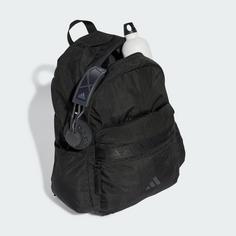 Rückansicht von adidas Rucksack adidas 3 Bar Logo Rucksack Daypack Black / Black