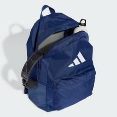 Rückansicht von adidas Rucksack Classic 3-Streifen Logo Rucksack Daypack Dark Blue / White