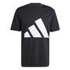 adidas Essentials Big Logo T-Shirt T-Shirt Herren - Black / White