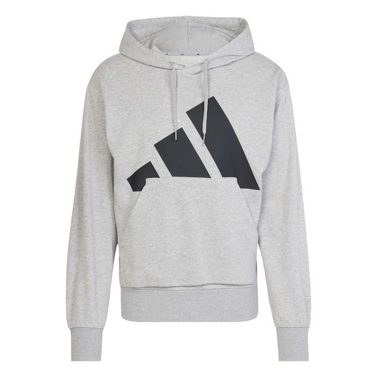 adidas adidas Essentials Big Logo French Terry Hoodie Hoodie Herren - Medium Grey Heather / Black - 0 | SportScheck