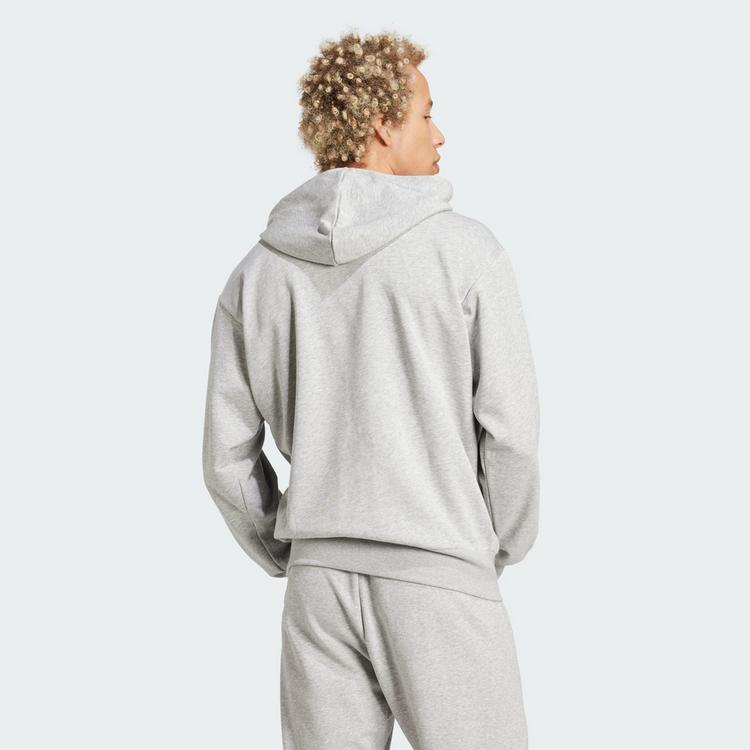 adidas adidas Essentials Big Logo French Terry Hoodie Hoodie Herren - Medium Grey Heather / Black - 1 | SportScheck