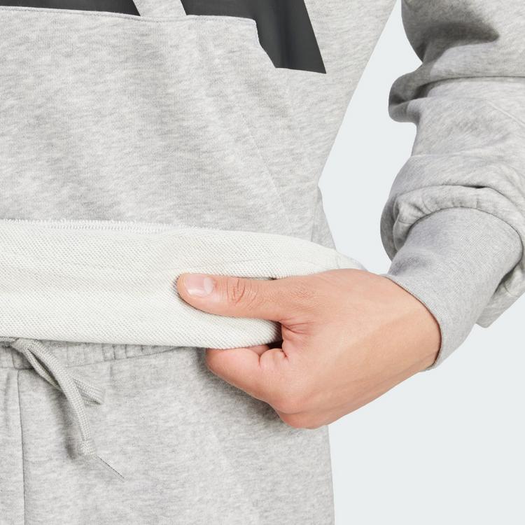 adidas adidas Essentials Big Logo French Terry Hoodie Hoodie Herren - Medium Grey Heather / Black - 1 | SportScheck