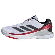 adidas Crazyquick Padel-Schuh Tennisschuhe Herren Cloud White / Core Black / Lucid Red