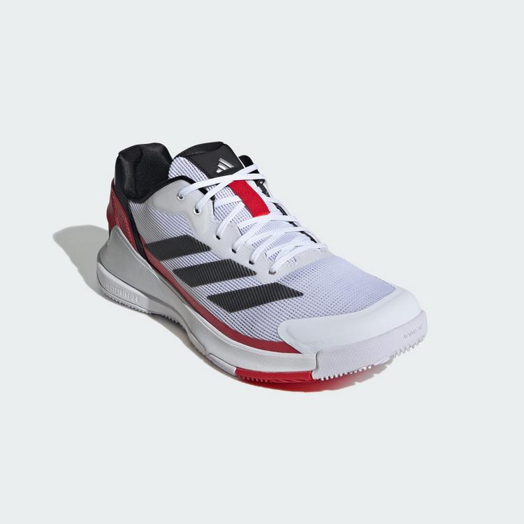 adidas adidas Crazyquick Padel-Schuh Tennisschuhe - Cloud White / Core Black / Lucid Red - 3 | SportScheck