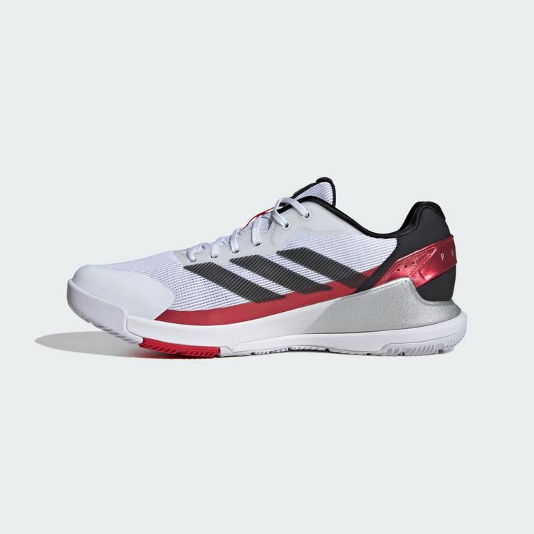 adidas adidas Crazyquick Padel-Schuh Tennisschuhe - Cloud White / Core Black / Lucid Red - 5 | SportScheck