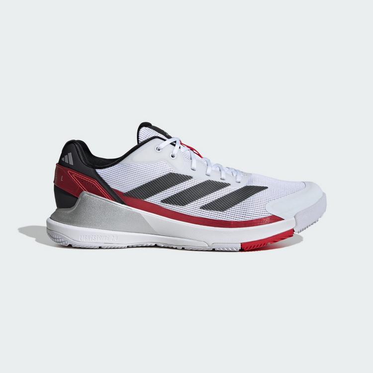 adidas adidas Crazyquick Padel-Schuh Tennisschuhe - Cloud White / Core Black / Lucid Red - 6 | SportScheck
