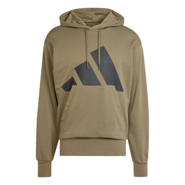 adidas adidas Essentials Big Logo French Terry Hoodie Hoodie Herren - Olive Strata / Black - 0 | SportScheck