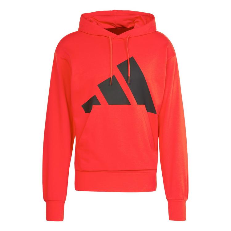 adidas adidas Essentials Big Logo French Terry Hoodie Hoodie Herren - Pure Ruby / Black - 0 | SportScheck