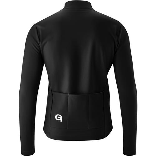 Rückansicht von Gonso SITIVO Fahrradtrikot Herren Schwarz01100