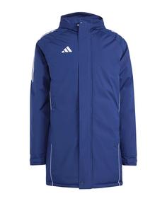 adidas Tiro 24 Stadium Parka Trainingsjacke Herren blauweiss