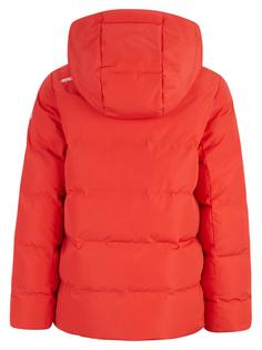 Rückansicht von Ziener AMANI JUNIOR Skijacke Kinder fiery red