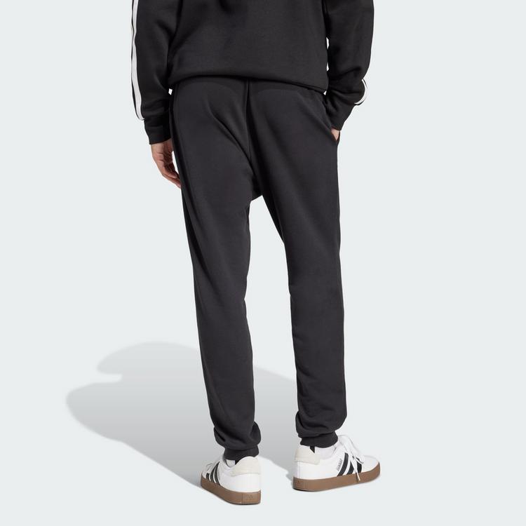 adidas adidas Essentials Feel Cozy French Terry Hose Trainingshose Herren - Black / White - 1 | SportScheck