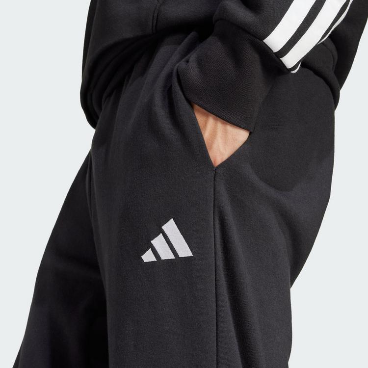 adidas adidas Essentials Feel Cozy French Terry Hose Trainingshose Herren - Black / White - 0 | SportScheck