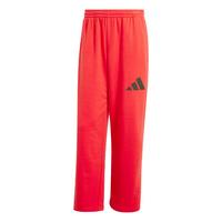 adidas Essentials Wide Leg 3 Bar Logo Hose Trainingshose Herren - Pure Ruby / Black