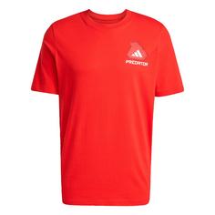 adidas Predator History Graphic T-Shirt Funktionsshirt Herren Better Scarlet