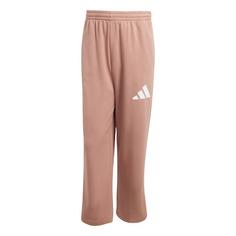 adidas Essentials Wide Leg 3 Bar Logo Hose Trainingshose Herren Warm Clay / White