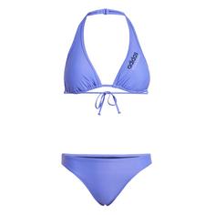 adidas Neckholder Bikini Bikini Set Damen Cobalt Blue / Dark Blue