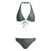 adidas Neckholder Bikini Bikini Set Damen - Legend Ivy / Silver Green
